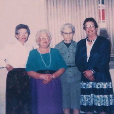 Mozelle  Lucille, Lena and Hazel Griffin
