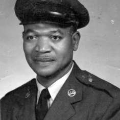 papa in air force uniform