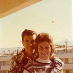 Mom and Dad in  Las Vegas