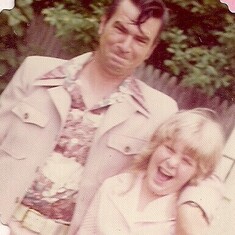 ME & DAD... I remember this day- June 1975. 5th grade graduation