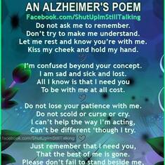 alzheimers poem