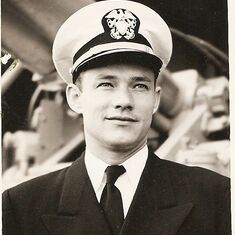 Lieutenant Junior Grade George Preisinger, 1945 ish?