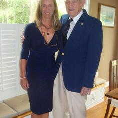 Carol and Dad ready to attend a PGA function at Charleston PAC
