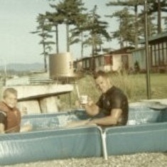 After-ski soak on Lummi Island