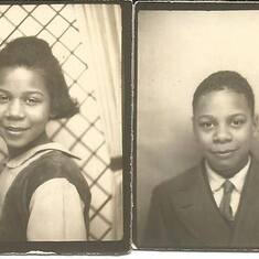 Our mother, Margaret and Hosea (brother) Stringfield.