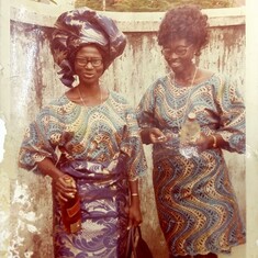 Mum and her Big Sister - 1973