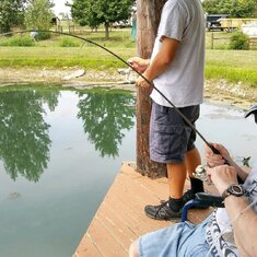 Jerry fishing in 2018
