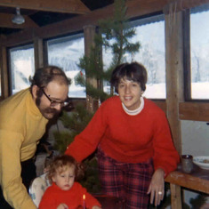 Margot and David Tepperman's son's first birthday, January 1970