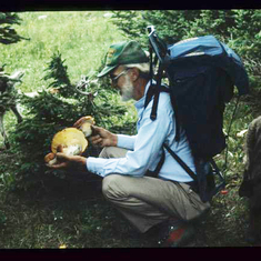 Gerry Mushroom Hunting - taken by good friend Joe Turk