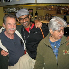 True Friend, Jerry, Rosario and Mum, San Fran, Oct 2011, after Stompede!