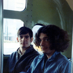 Tom and Jerry wacked on Muni, Summer 1970