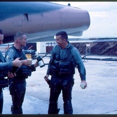 Major Schirmer last flight in the F-100
