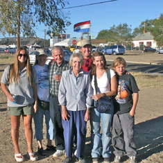 Reno Air Races in 2003 with Christie, Karen, Gerry, Nancy, Chet, Sarah and Jody.