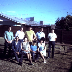 Gerry with his parents & siblings.