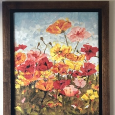 Poppies by Geri Hoskins