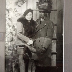 Mommy and Daddy - possibly 1944 - as newlyweds but I am not sure.