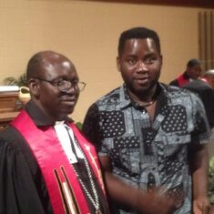 Rev Festus Asana , in-law and Gerry