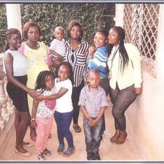 family in Cameroon