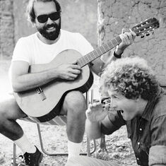 Gerry Cashion, Mali, 1976.  with Pat Moran.