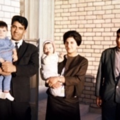 Ghassem and family in  Ghoochan (1965)