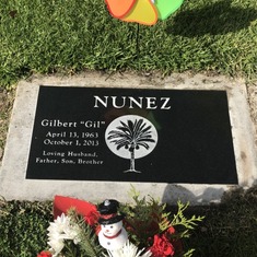 Merry Christmas, Gil. Love and miss you 