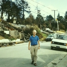 After the Oakland fire, 1989