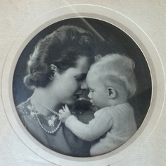1943, with Mom