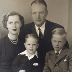Family photo, approx. 1950