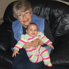 Grandma and Trinity
Thanksgiving 2013