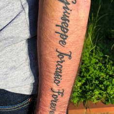 Giuseppe Torcasio: Forever tattoo