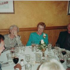 2000 - Gladys with Bob, Lucille, and Robert at the 50th Anniversary Party