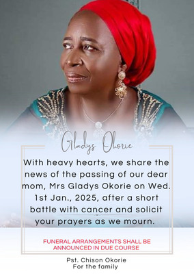 Gladys Nyege Okorie