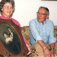 Beloved photo of Gladys' parents