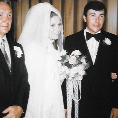 Terry & Phyllis's wedding June 1973