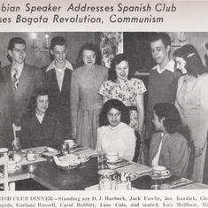 Member of the Spanish Club in college