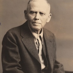 1924  Photograph of Mr. Sweeney Smith taken in approximately 1924.  Mr. Smith oversaw the hotel owned by the family in Tacoma, Washington.  Mr. Smith was born in Norway on March 20, 1854 and passed away in Tacoma Washington in 1934