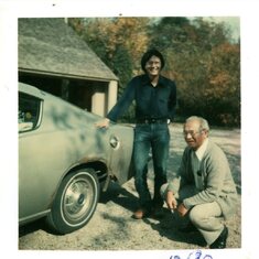 1981.  "Oregon or bust".  I had just driven from Rochester New York where I had graduated from medical school two days before.  My car, was basically given to me by Uncle Glen, I believe I paid something like $100.  It was a classic car, A 1967 Plymouth B