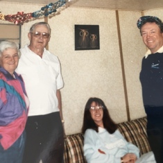 With Myra, Dad (Ralph) and Jim