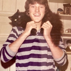 Glenn loved cats & dogs!