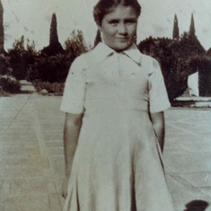 Glenna as a little girl