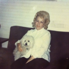 Gloria and "Buffy" about 1970
