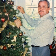 Omar at Christmas: Mom's Lovely sweet man about 1994. Came to fix the windows after Hurricane Andrew and they cared deeply for each other.