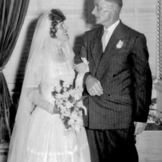 17-Feb-1951 - Gloria & Dad.