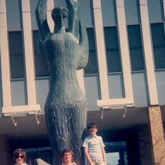 1969 - Family holiday, visiting the sites of Canberra.