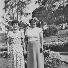 Gloria and Edna at Kempston Street.