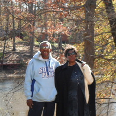 Gloria & Cornel in Memphis, Tennessee November 2010.