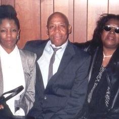 Gloria with Cousins: Grover Jones & KayKay Jones Ballard