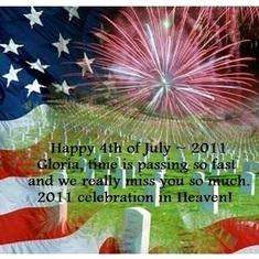 Happy 4th of July 2011 ~ Gloria