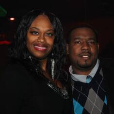 me and wife @ sis bday party II