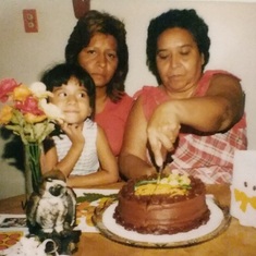 Me, Mom's and grandma Petra
